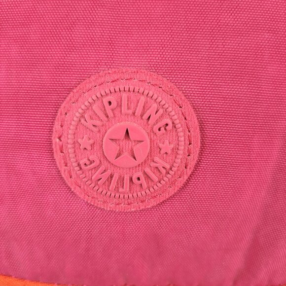 Kipling Kichirou Lunch Bag Pink Crossbody Nylon - Used - Great Condition - Picture 7 of 15